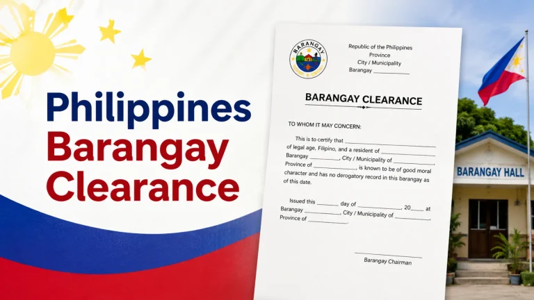 Barangay Clearance
