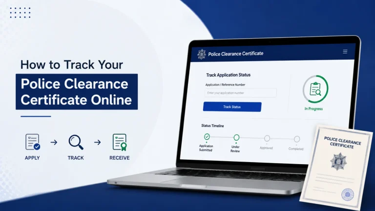 How to Track Your Police Clearance Certificate Online