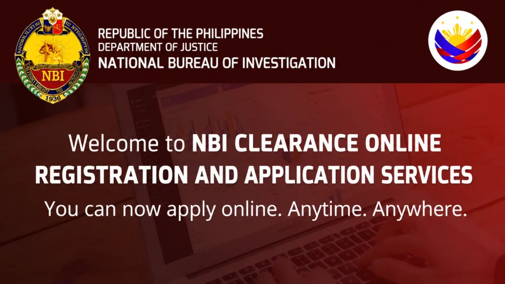 NBI Clearance Online Registration website